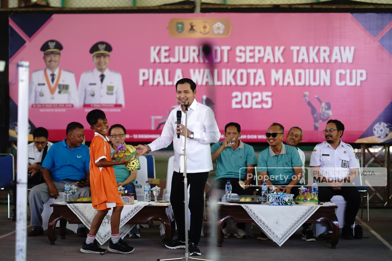 Kejurkot Sepak Takraw Resmi Dibuka, Wawali Tekankan Pembentukan Karakter Atlet Muda