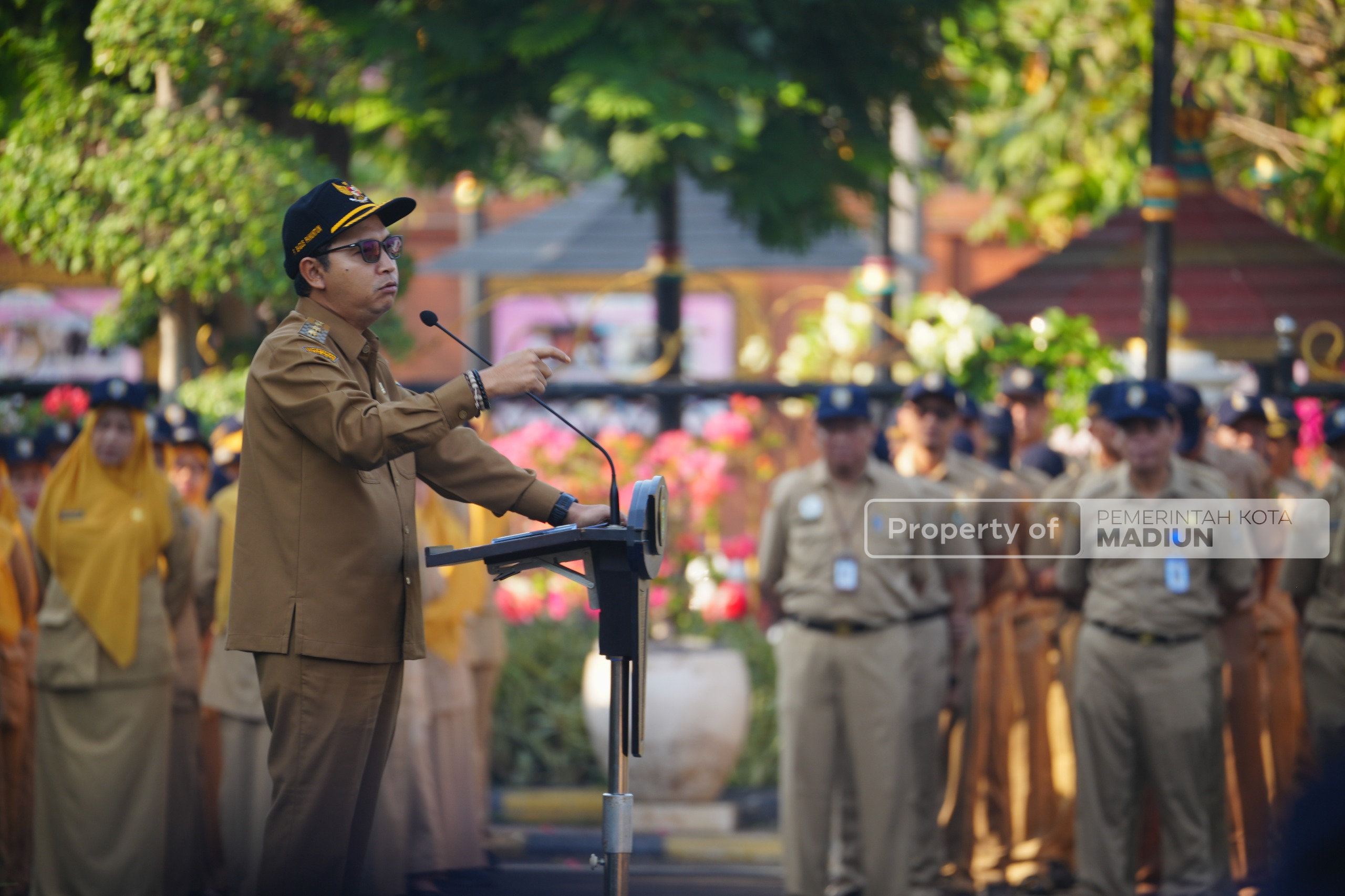 Pimpin Apel Pejabat, Plt Wali Kota Madiun Tekankan Kinerja dan Pelayanan Masyarakat