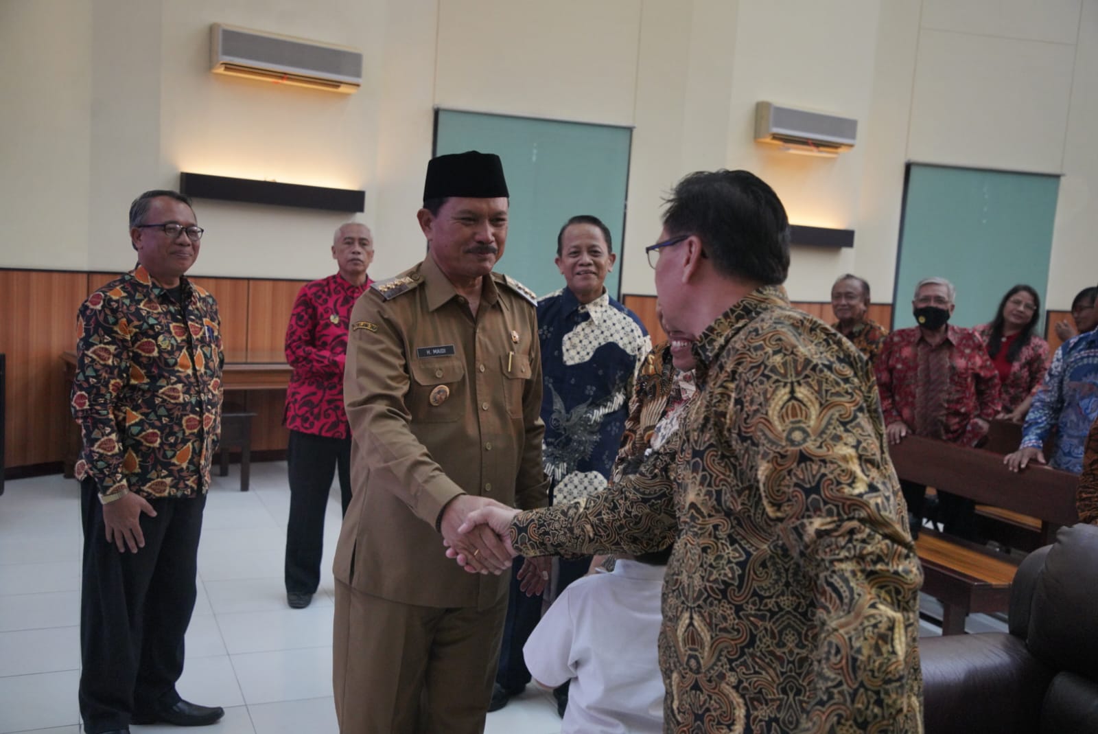 Hadiri Pelantikan BAMAG Kota Madiun, Wali Kota Ajak Sinergi Dukung Pembangunan