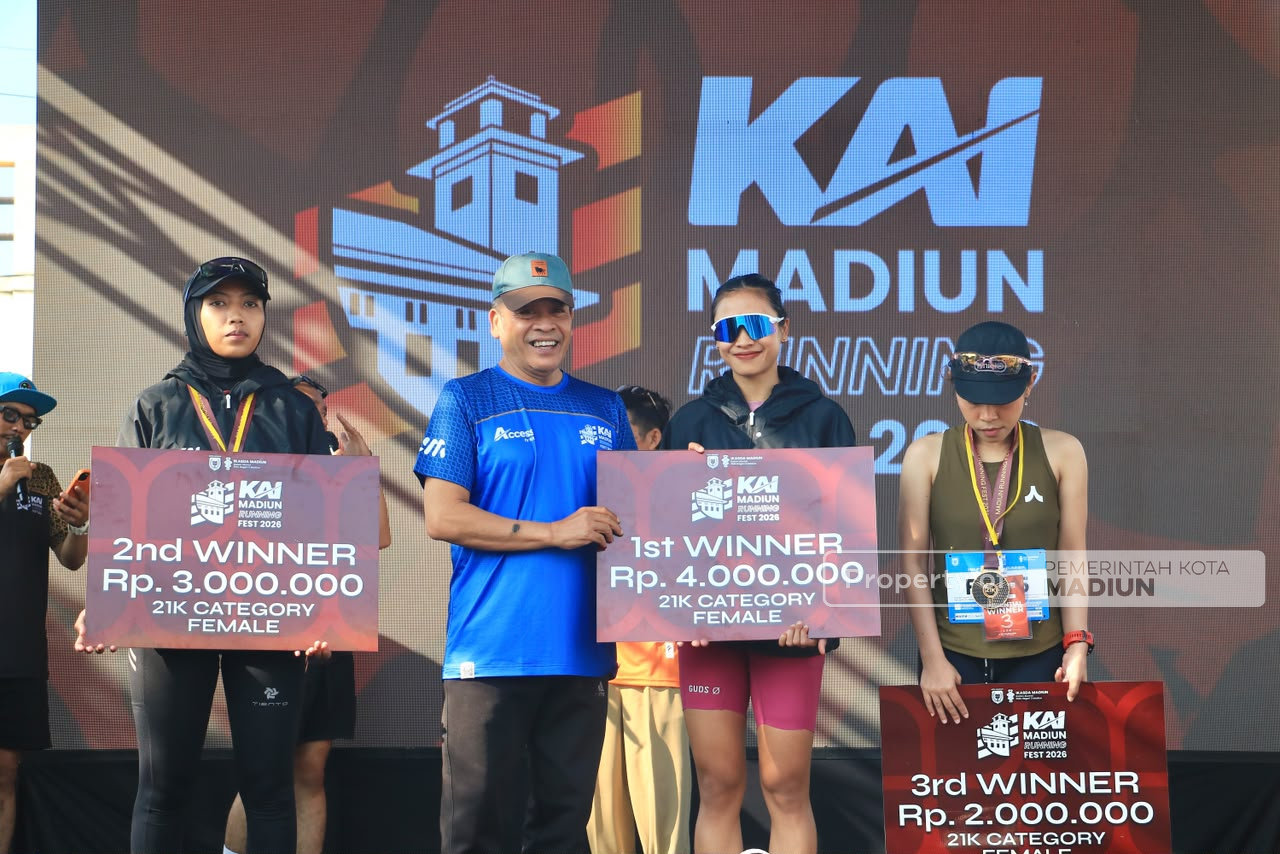 Turut Madiun Running Fest 2026, Plt Wali Kota Harap Jadi Agenda Rutin ke Depan