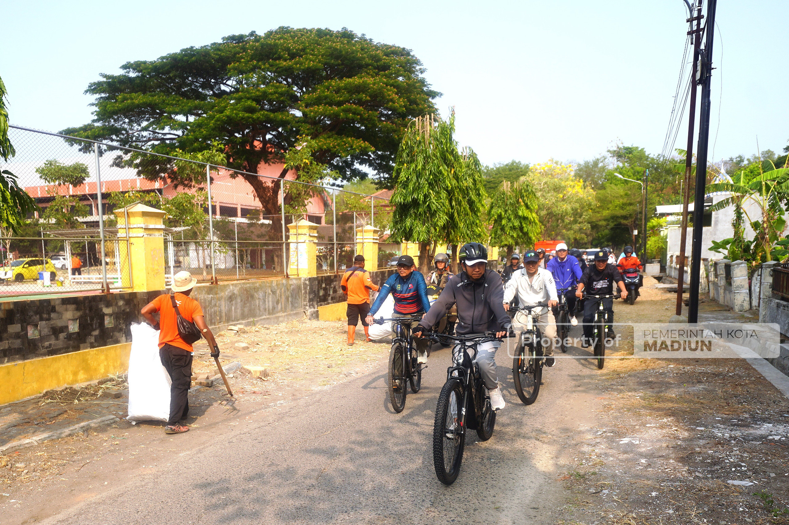 WBR Wilayah Kecamatan Kartoharjo Lagi, Dimulai Gowes Untuk Intervensi Permasalahan di Lapangan
