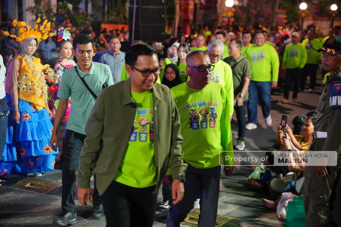 Hadirkan Festival Madiun Hijau, Plt Wali Kota Ajak Masyarakat Sukseskan Zero Waste 2027