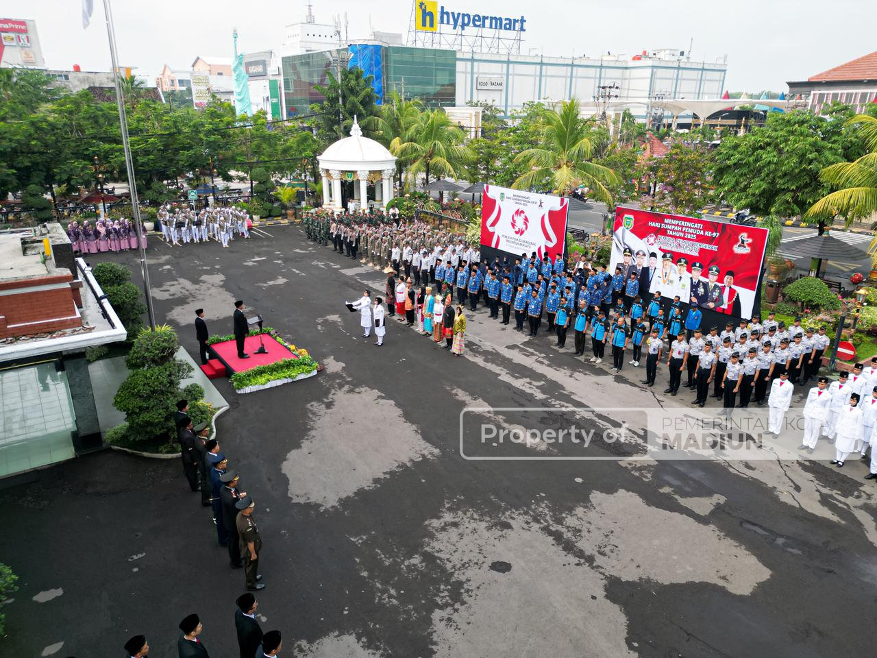 Upacara Sumpah Pemuda di Kota Pendekar, Wali Kota Dr. Maidi Dorong Pemuda Keluar dari Zona Nyaman