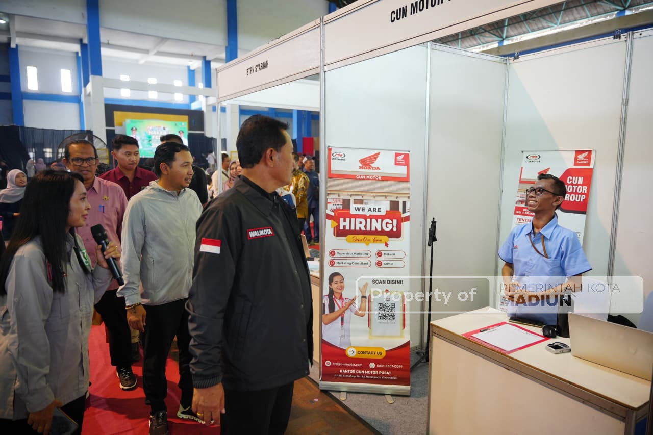 Buka Naker Fest 2025, Upaya Pemkot Madiun Tekan Angka Pengangguran
