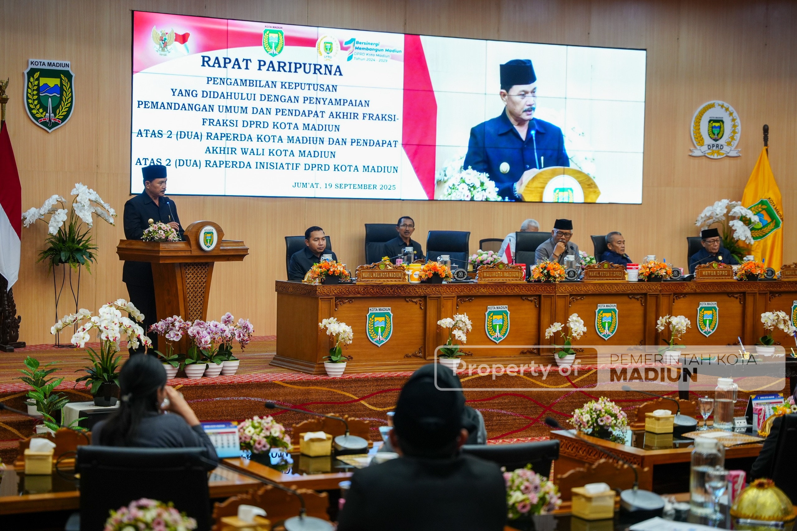 Pemkot dan DPRD Kota Madiun Sepakati Empat Raperda Sekaligus