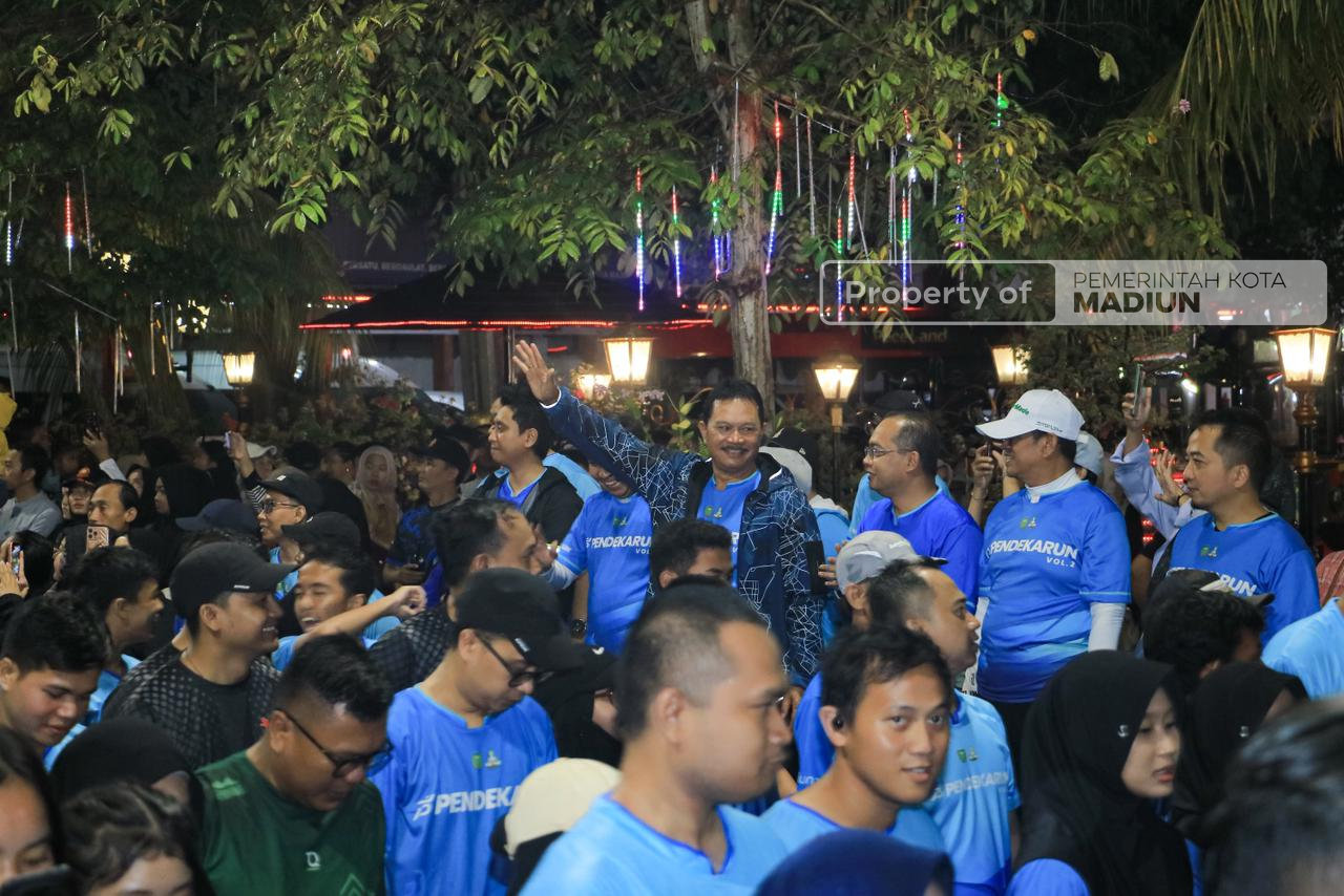 Lepas Ribuan Peserta PendekaRun 2025, Wali Kota Madiun tegaskan Perkuat Citra Kota Event dan Wisata