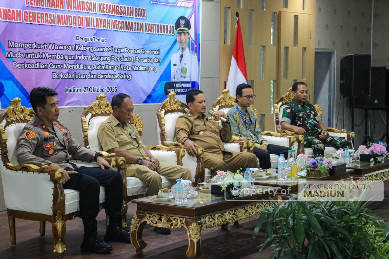 Beri Pembinaan Wawasan Kebangsaan, Wali Kota Ajak Generasi Muda Tanamkan Nilai Pancasila Dalam Keseharian