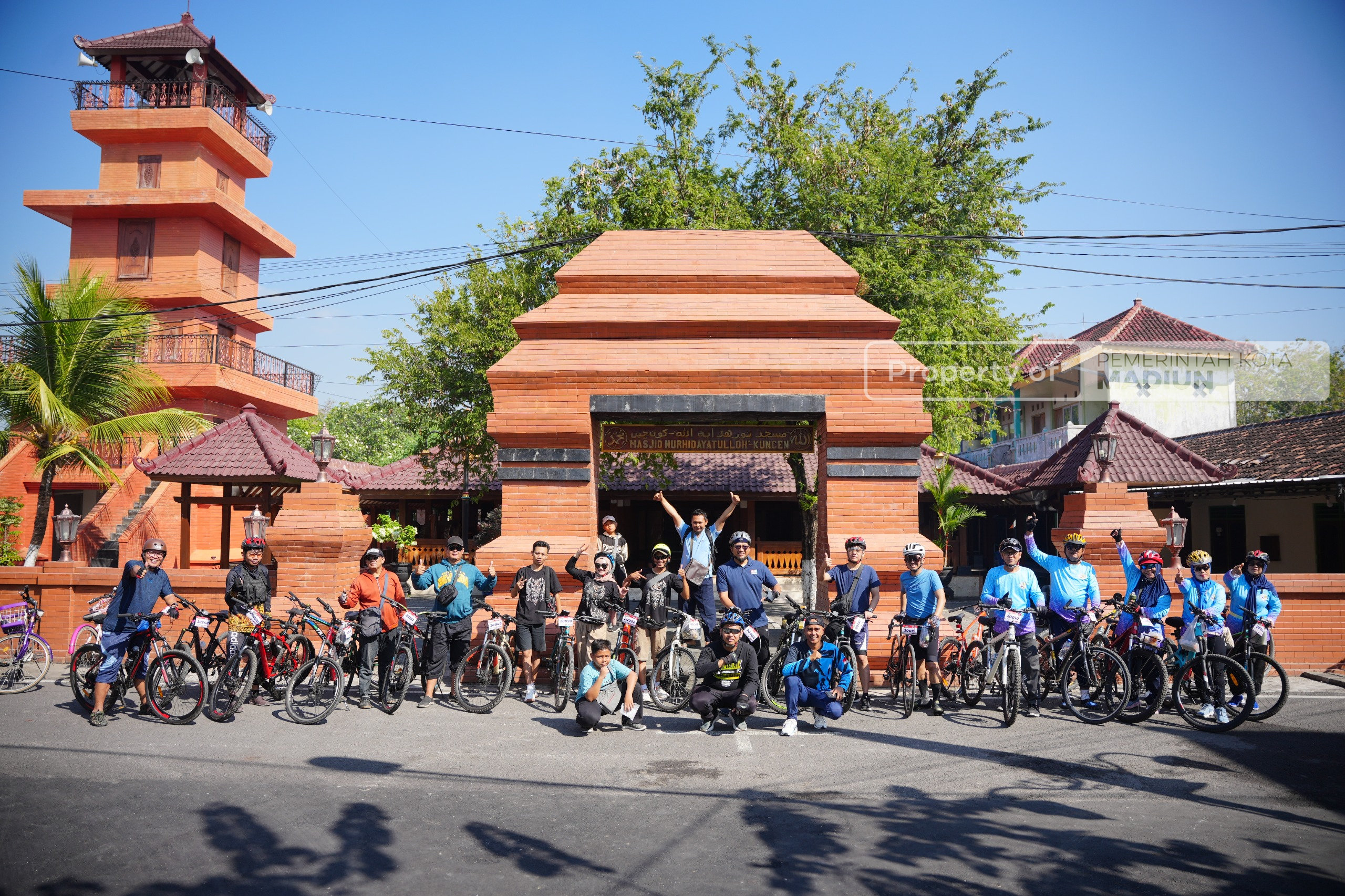 Ratusan Peserta Turut Jelajahi Kota Pendekar Lewat Madiun Discovery Bike 2026