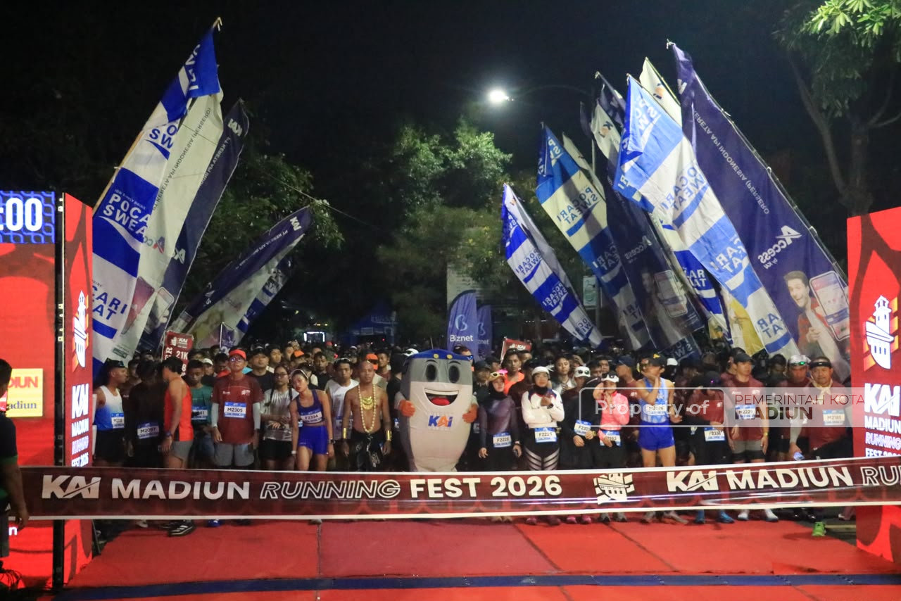 Turut Madiun Running Fest 2026, Plt Wali Kota Harap Jadi Agenda Rutin ke Depan