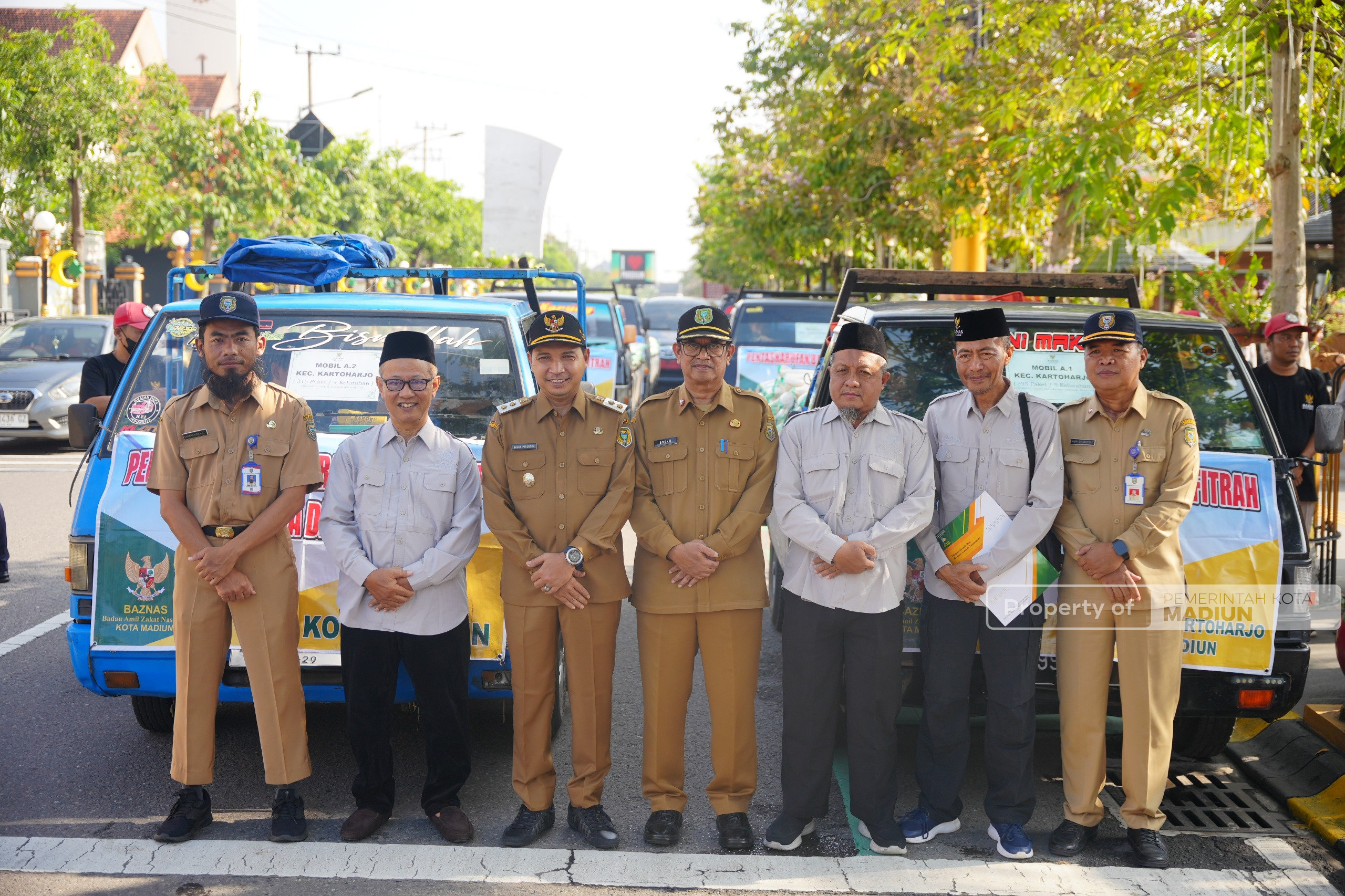 Pimpin Apel Pejabat dan Berangkatkan Penyaluran Beras Zakat Fitrah, Plt Wali Kota Madiun Pesan Pelayanan Tetap Optimal