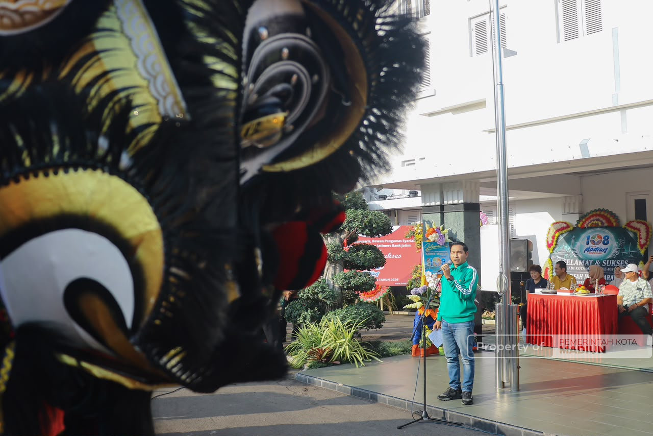 Plt Wali Kota Madiun Buka Pesona Barongsai Nusantara, Tegaskan Komitmen Jaga Keberagaman Budaya