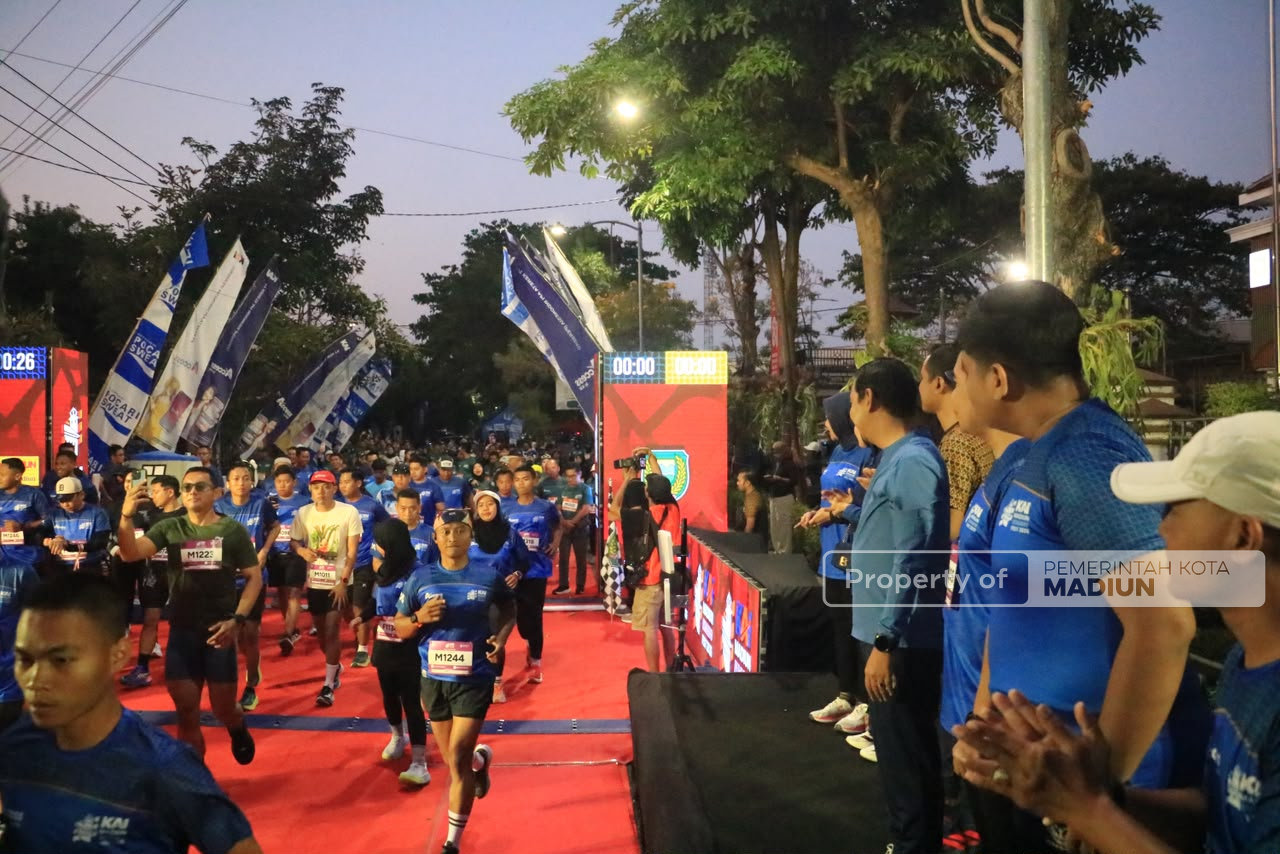 Turut Madiun Running Fest 2026, Plt Wali Kota Harap Jadi Agenda Rutin ke Depan