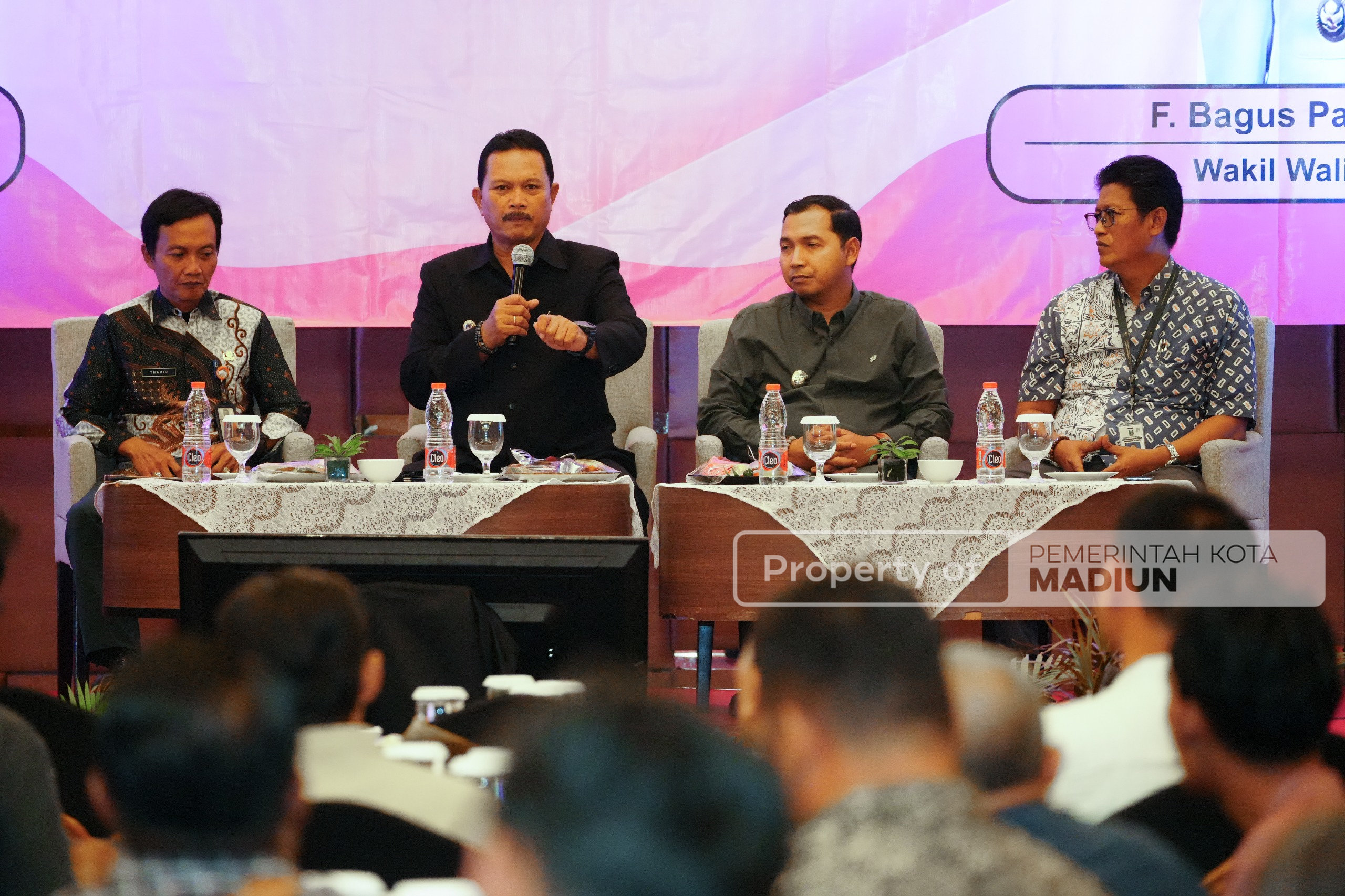 Hadiri Sosialisasi dan Pembinaan Jasa Konstruksi, Wali Kota Madiun: Pembangunan Hasil Kerja Sama Semua Pihak