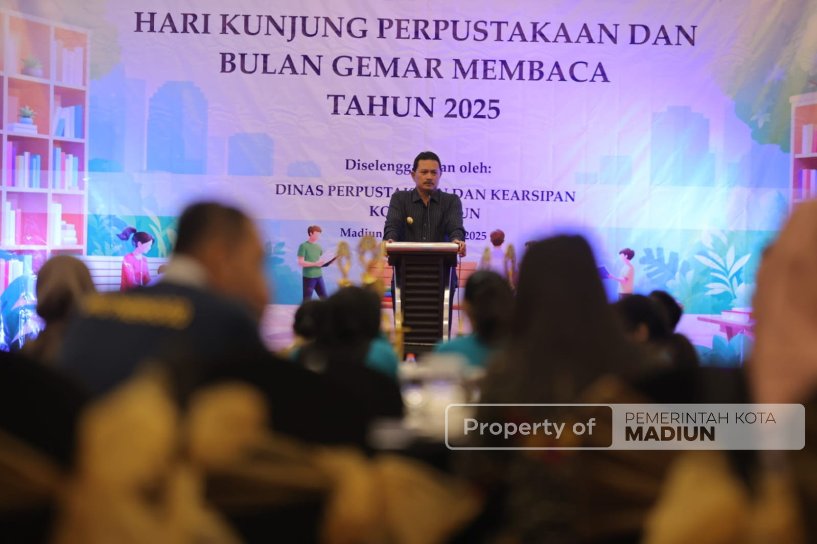 Peringatan Hari Kunjung Perpustakaan dan Bulan Gemar Membaca, Wali Kota Harap Budaya Membaca Semakin Meningkat