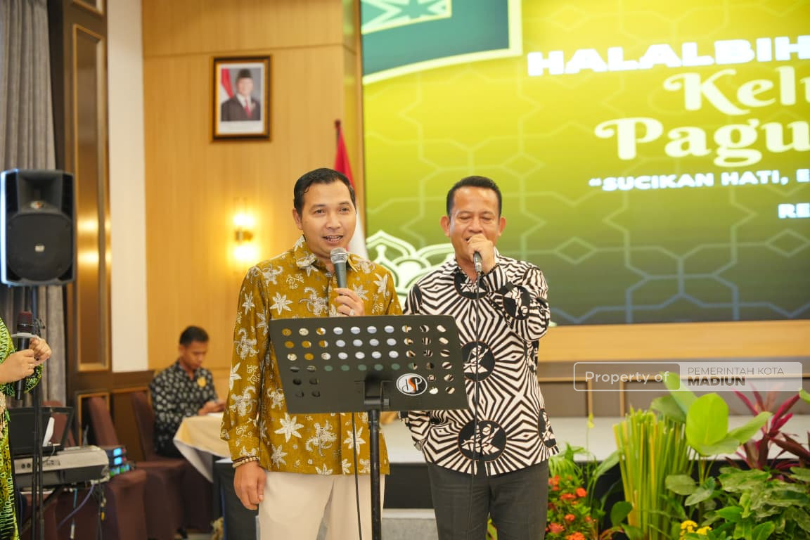 Plt Wali Kota Madiun Hadiri Halalbihalal PAGUMA, Perkuat Sinergi dengan Warga Perantauan