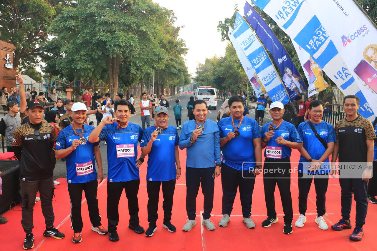 Turut Madiun Running Fest 2026, Plt Wali Kota Harap Jadi Agenda Rutin ke Depan