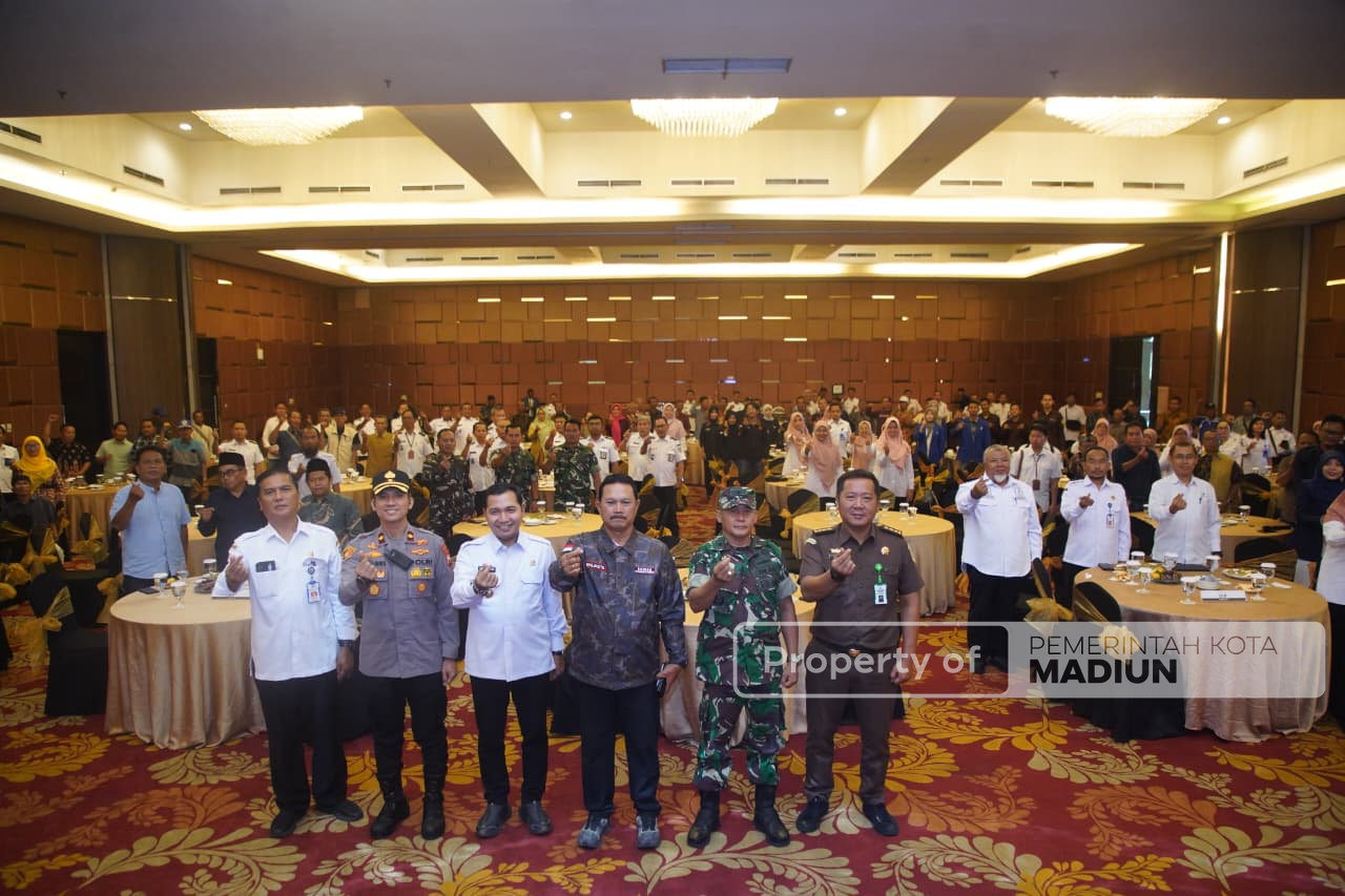 Hadiri Sarasehan Ketahanan Pangan, Wali Kota Madiun Tegaskan Ketahanan Pangan Sebagai Pilar Pembangunan Daerah