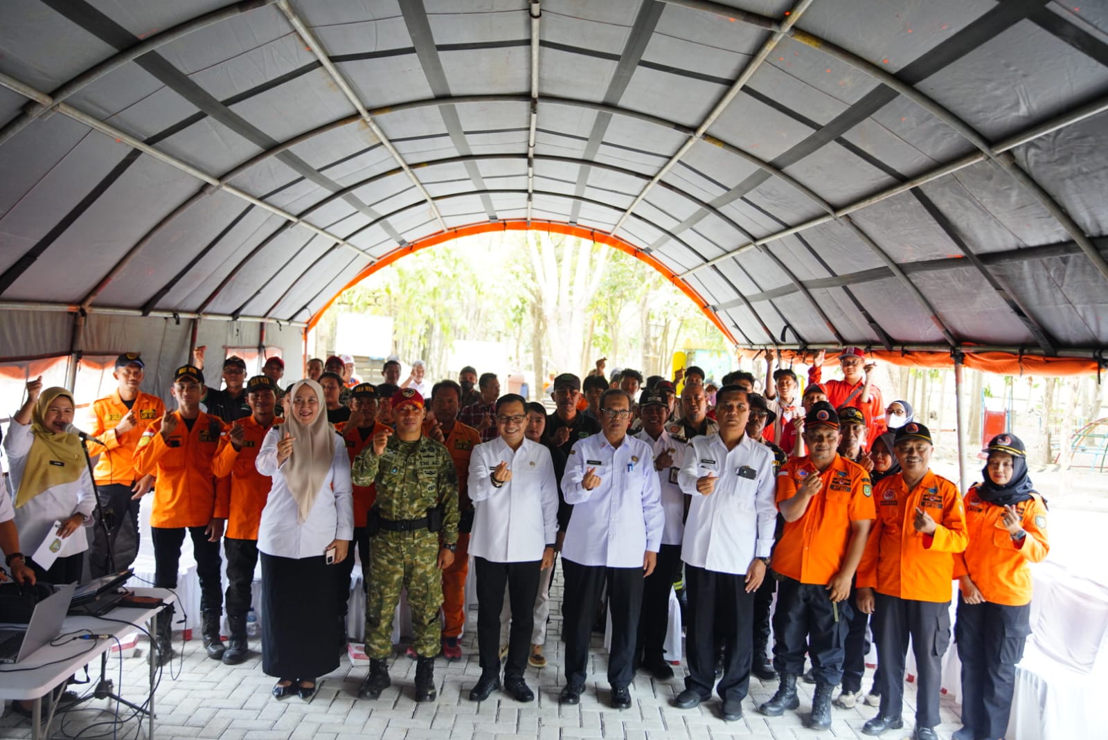 Asah Kemampuan Penyelamatan, Relawan Madiun Disiapkan Hadapi Berbagai Kondisi Darurat