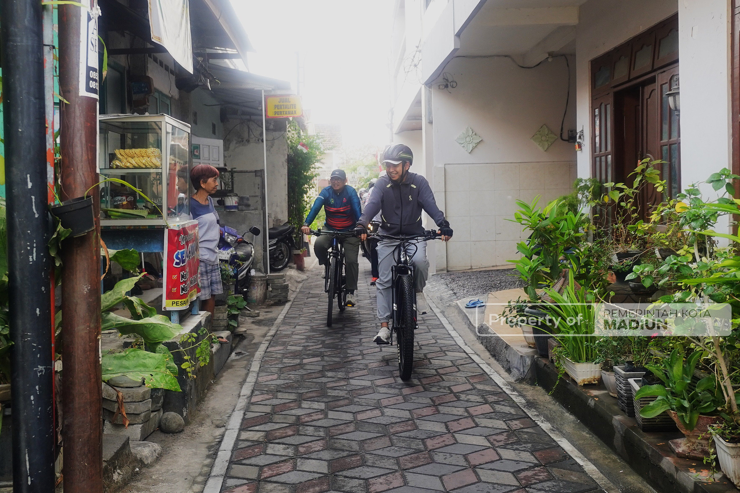 WBR Wilayah Kecamatan Kartoharjo Lagi, Dimulai Gowes Untuk Intervensi Permasalahan di Lapangan