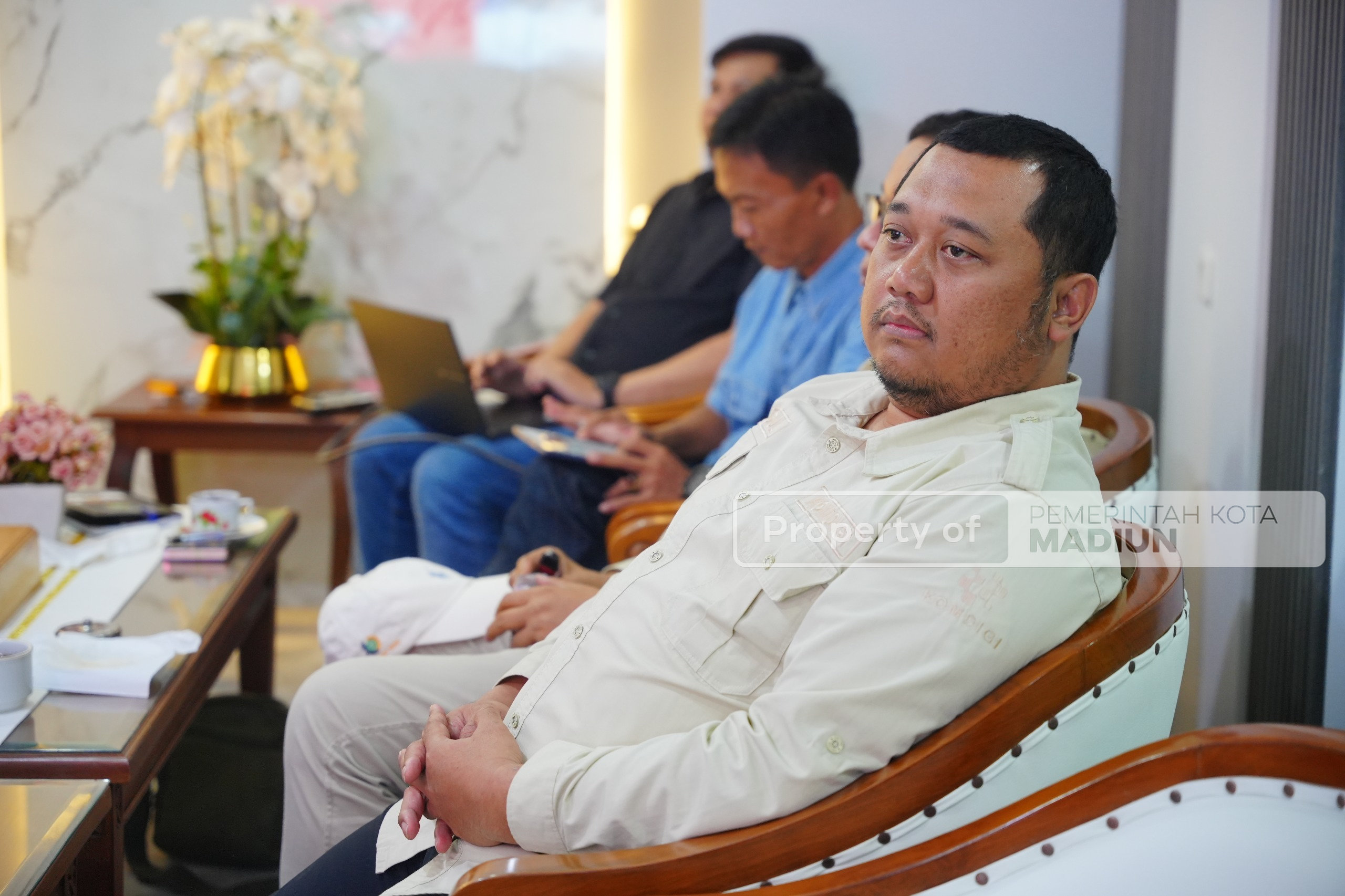 Terima Audiensi, Wawali Bahas Penawaran Kerjasama Terkait Infrastruktur Digital
