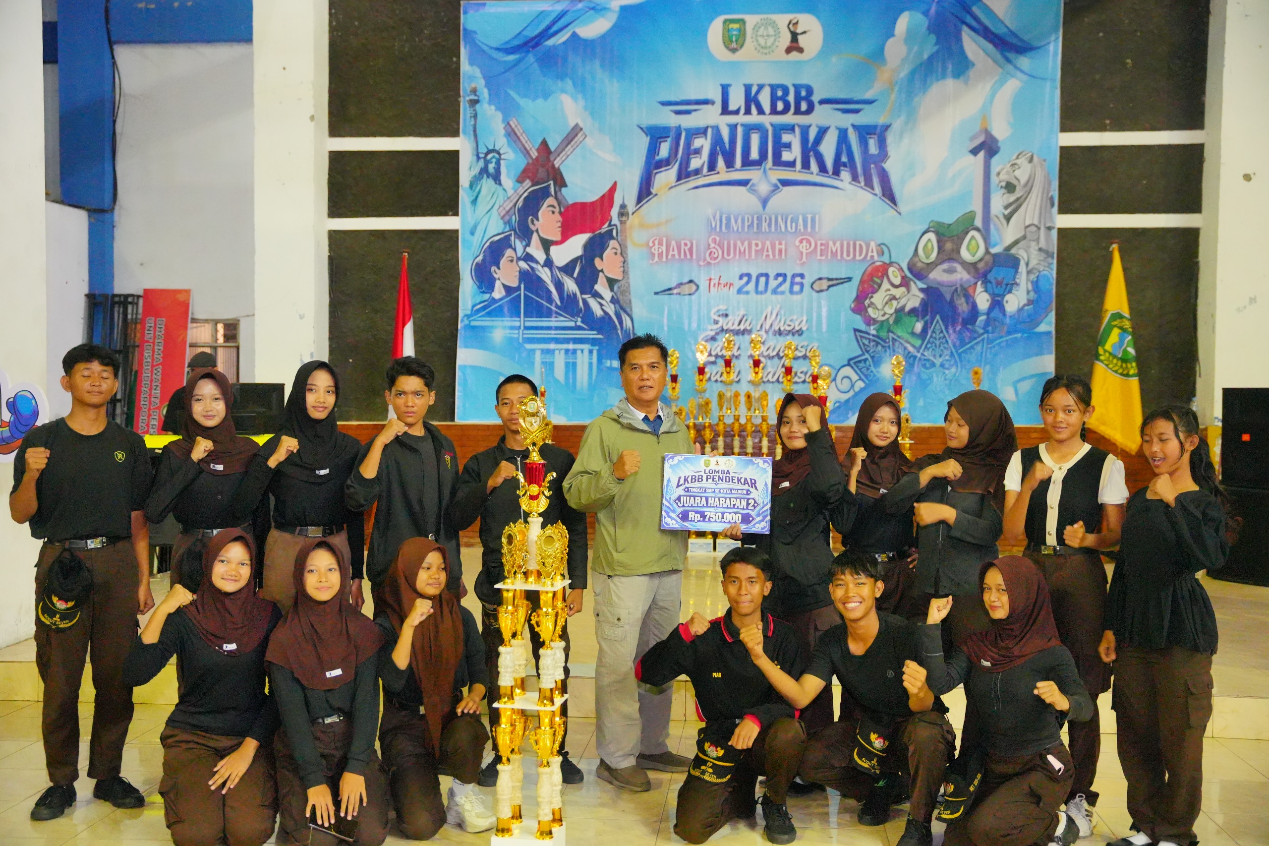 Bukan Sekadar Baris-Berbaris, LKBB Pendekar Tanamkan Tanggung Jawab dan Kerja Sama Tim