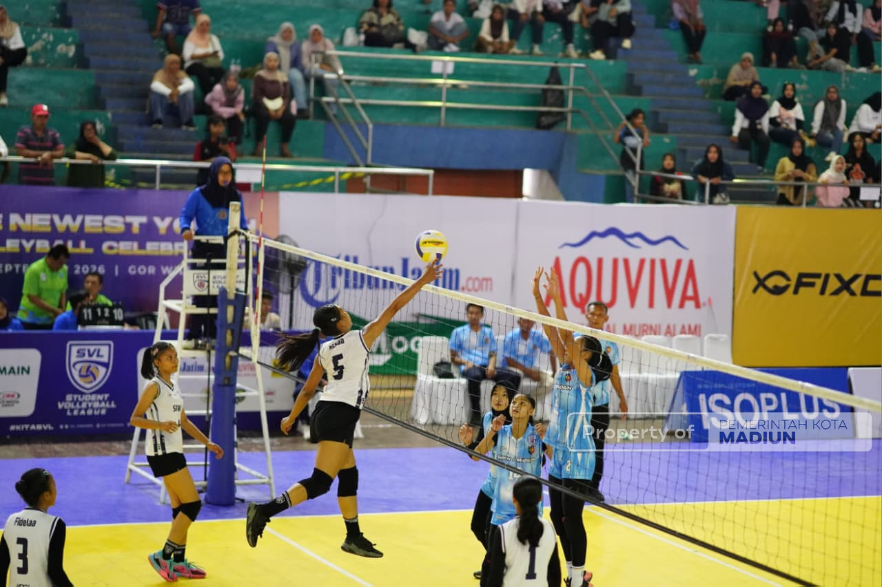 Hadiri Student Volleyball League Wali Kota Cup 2026, Plt Wali Kota Bakal Perbanyak Lapangan Voli