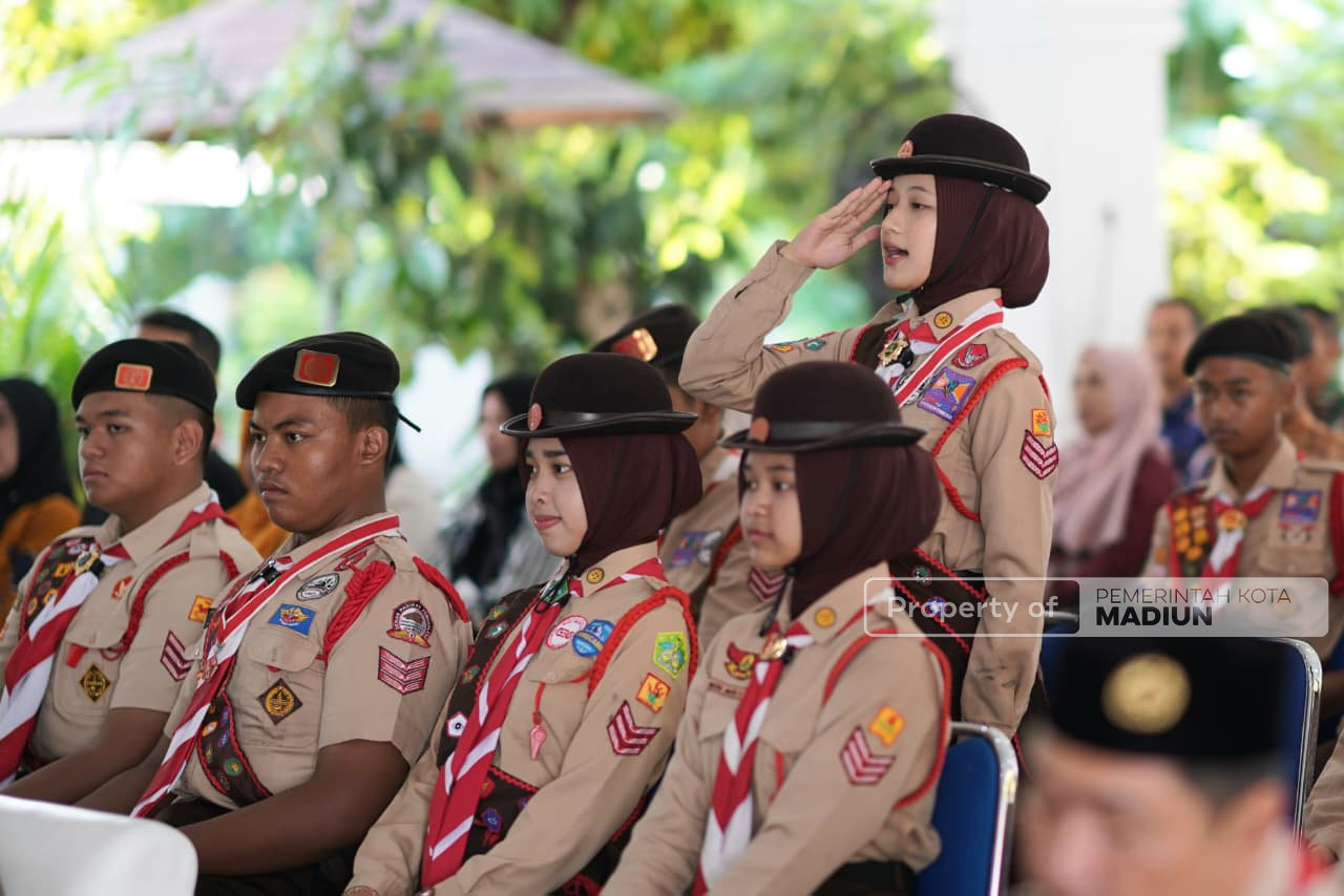 Plt Wali Kota Bekali Kontingen Jamnas XII, Minta Peserta Jadi Duta Kota Madiun