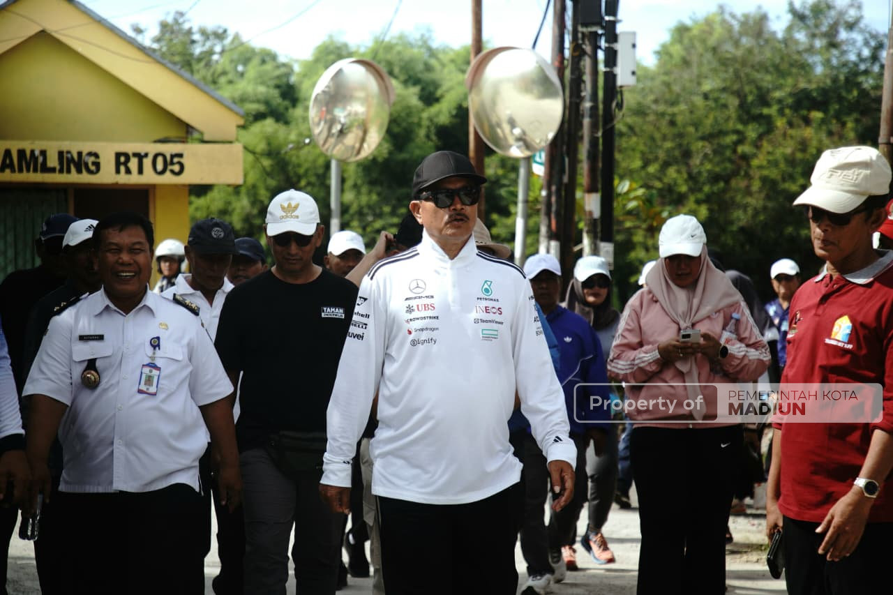Wali Kota Madiun Jemput Bola, Serap Aspirasi dan Eksekusi Masalah Lewat Jalan Pagi